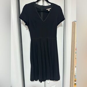 Banana Republic Classic Black Midi Dress